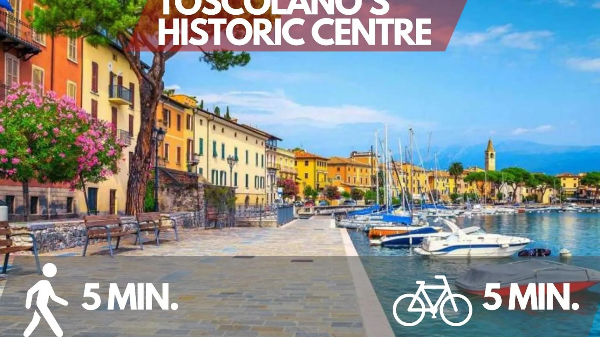 Apartman Garda Lake View House - 1Min From Lake - Wifi - Ac Toscolano Maderno Olaszország